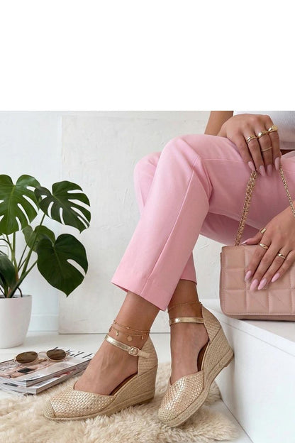  Sandały Model Lucinda T-1 Beige - Solea 