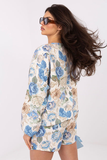   Kurtka Damska Model IT-KR-FL10357-1.30 Blue - Italy Moda 