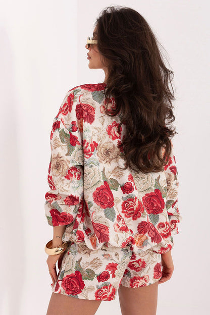   Kurtka Damska Model IT-KR-FL10357-1.30 Red - Italy Moda 