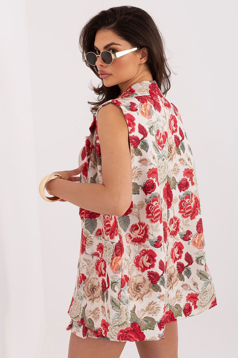   Kamizelka Model IT-KZ-FL10517.91 Red - Italy Moda 