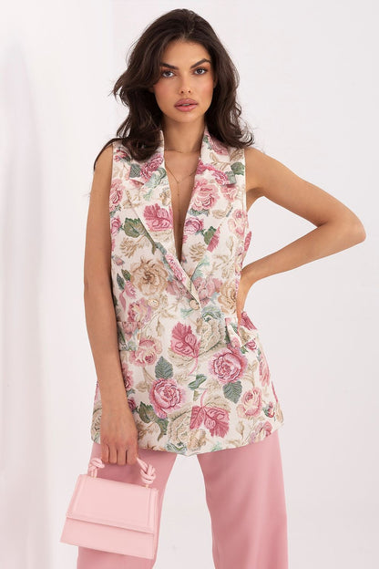   Kamizelka Model IT-KZ-FL10517.91 Pink - Italy Moda 
