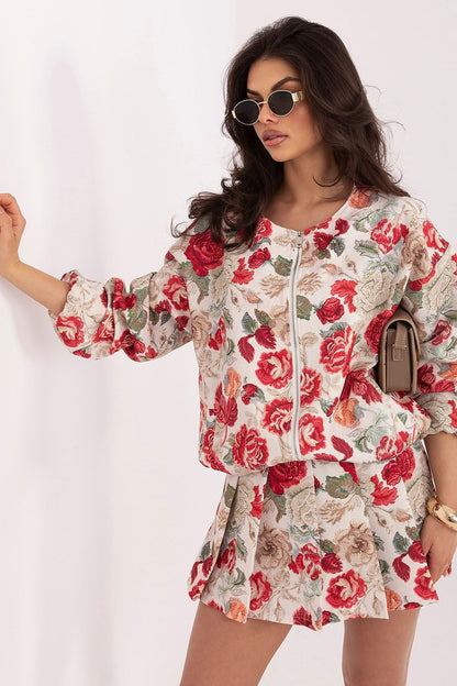   Kurtka Damska Model IT-KR-FL10357-1.30 Red - Italy Moda 