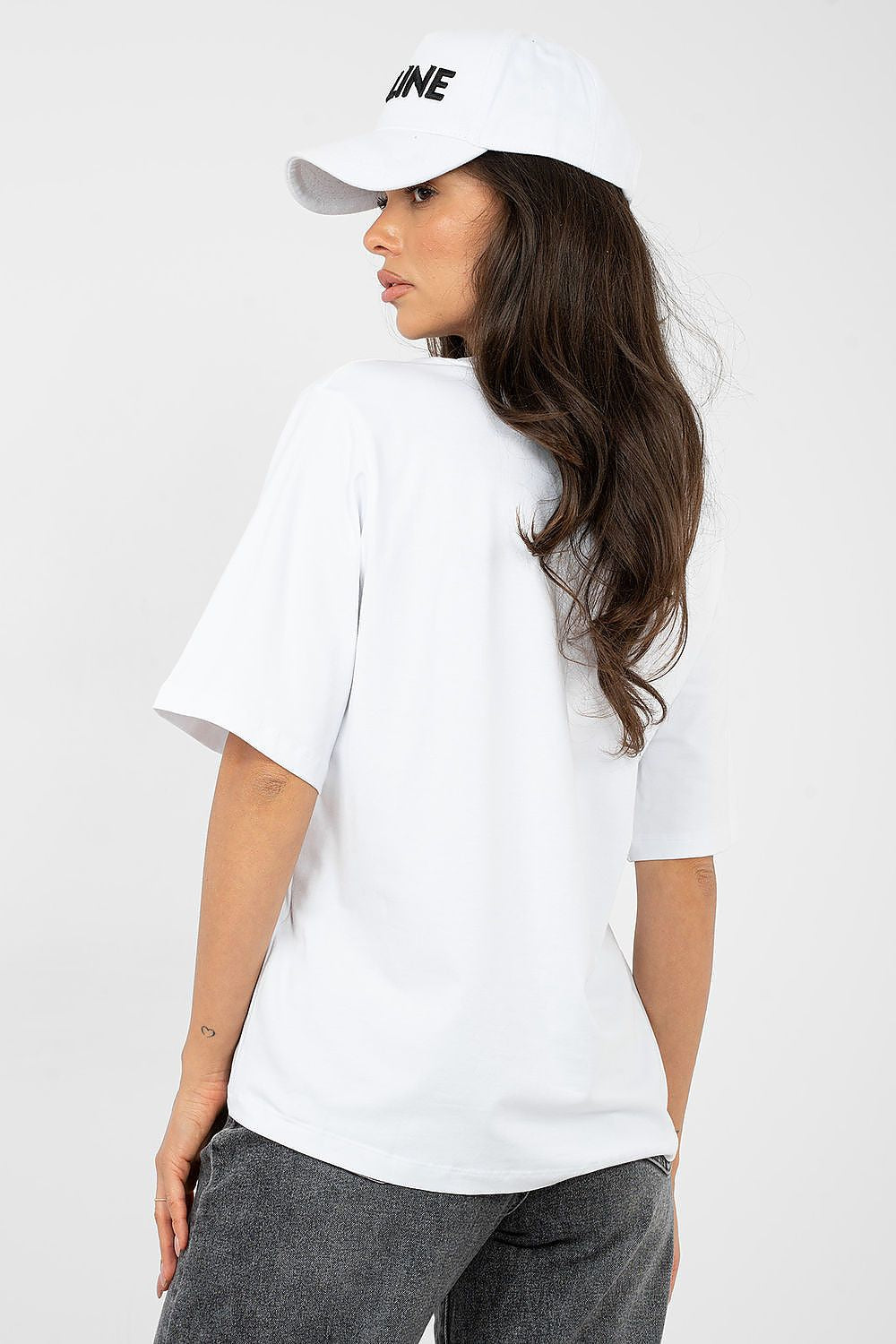   Tshirt Damski Model RV-TS-A1089.87 White - Rue Paris 