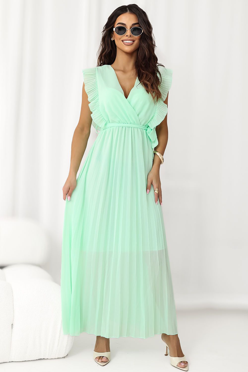  Sukienka Model IT-SK-13166.60 Mint - Rue Paris 