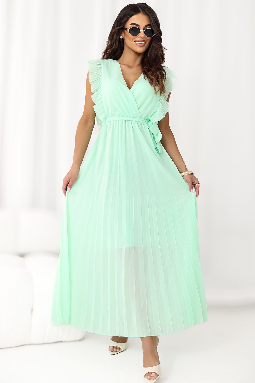 Sukienka Model IT-SK-13166.60 Mint - Rue Paris 