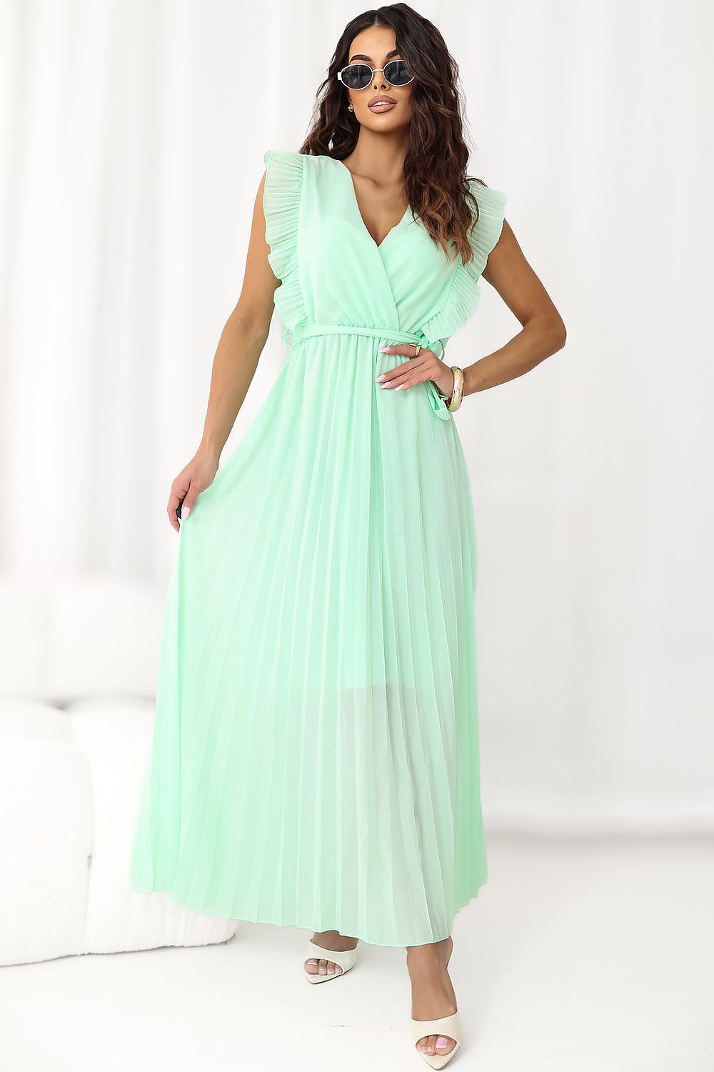  Sukienka Model IT-SK-13166.60 Mint - Rue Paris 
