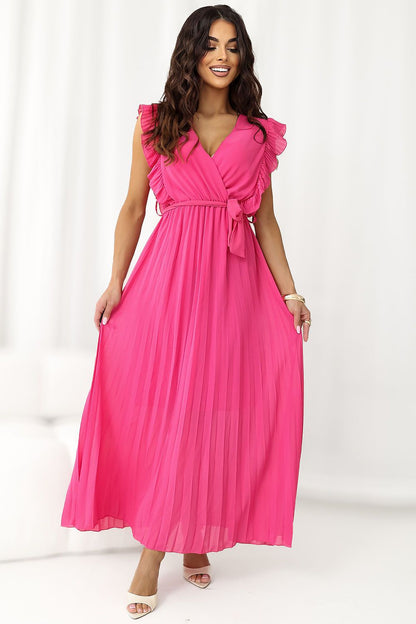  Sukienka Model IT-SK-13166.60 Dark Pink - Rue Paris 