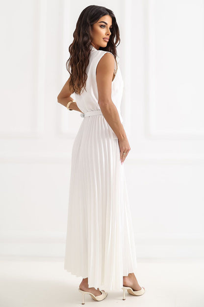  Sukienka Model IT-SK-21558.86 Ecru - Rue Paris 