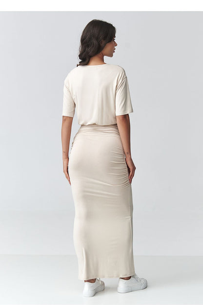  Sukienka Model M930 Light Beige - Makadamia 