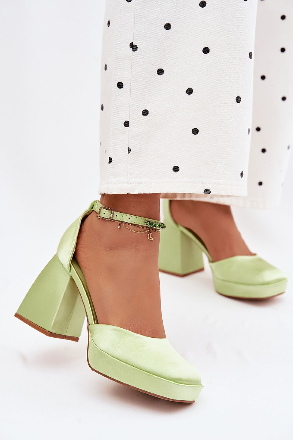  Sandały Model Calistae H-9 Green - Step in style 