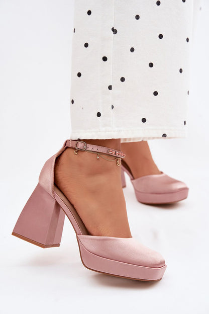  Sandały Model Calistae H-9 Szampan - Step in style 