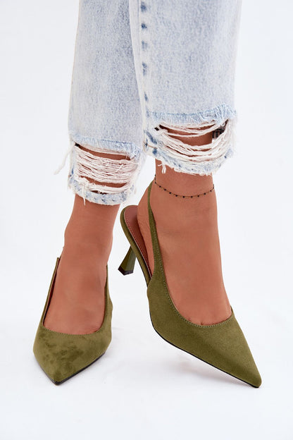  Sandały Model Saria P-1523 Green - Step in style 