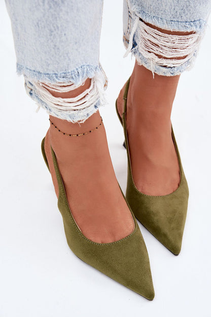  Sandały Model Saria P-1523 Green - Step in style 