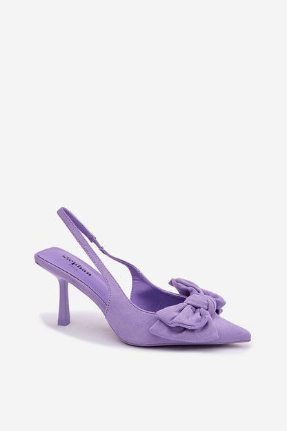  Sandały Model Petrella H-6 Violet - Step in style 