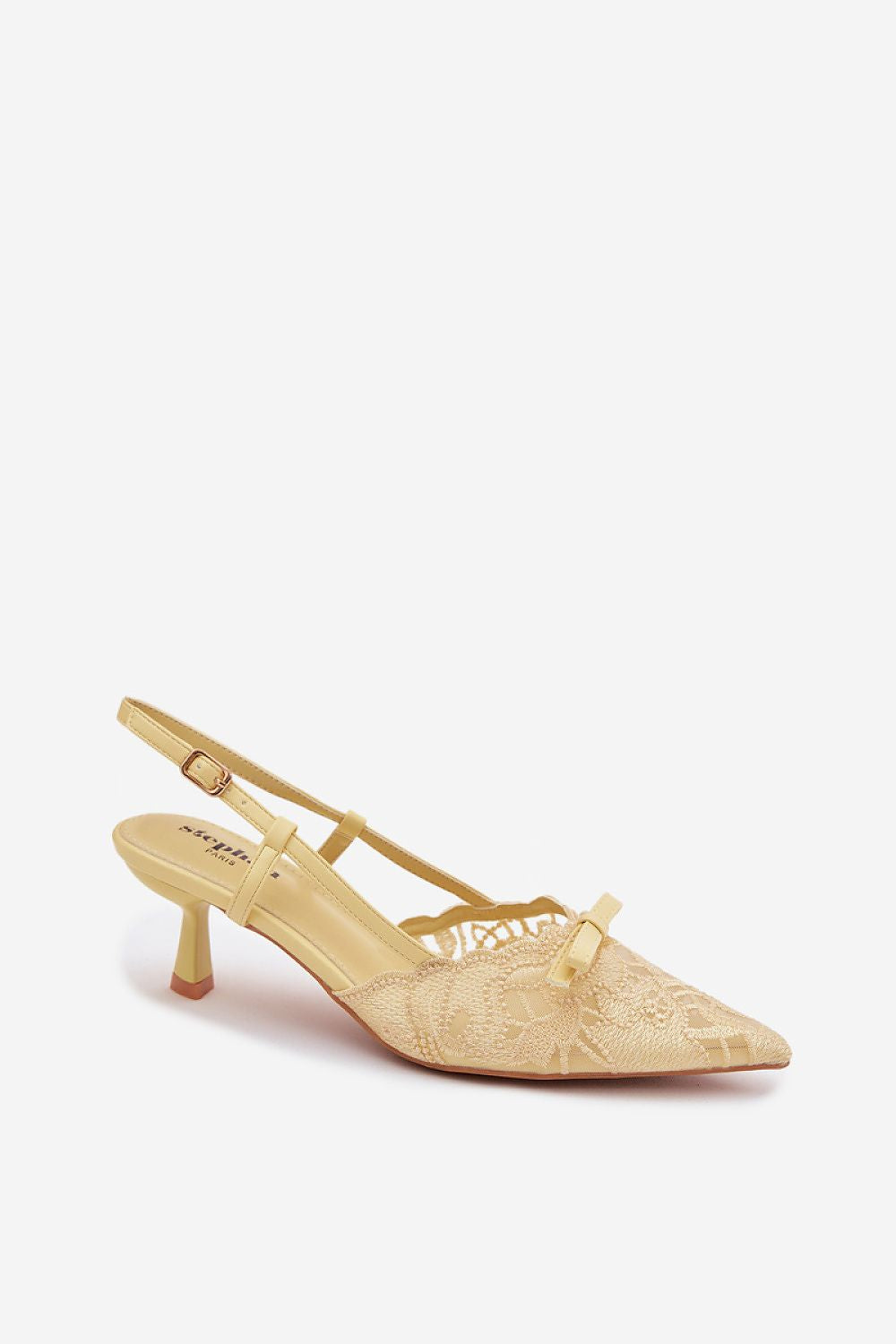  Sandały Model Maribelle 22-390 Yellow - Step in style 