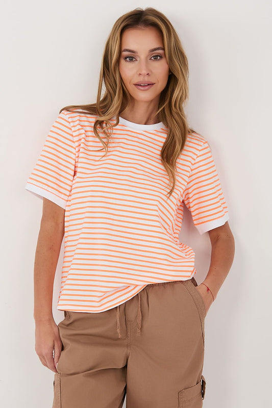   Tshirt Damski Model IT-TS-20881.85 White - Rue Paris 