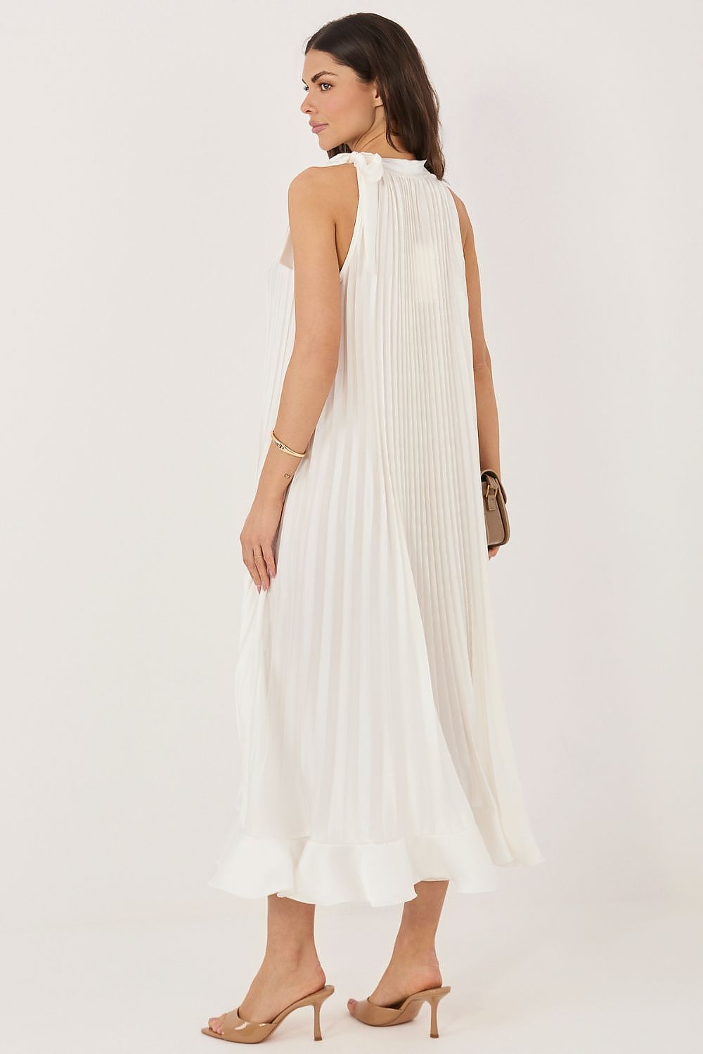   Sukienka Model IT-SK-20990.96 Ecru - Rue Paris 