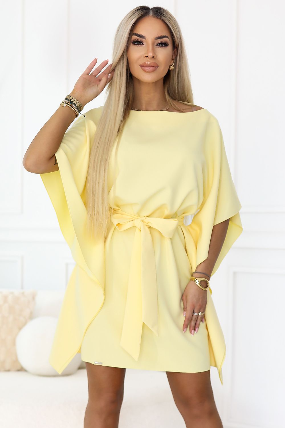  Sukienka Model Sofia 287-41 Yellow - Numoco 