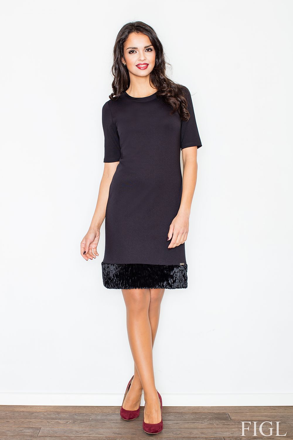  Sukienka M429 Black - Figl 