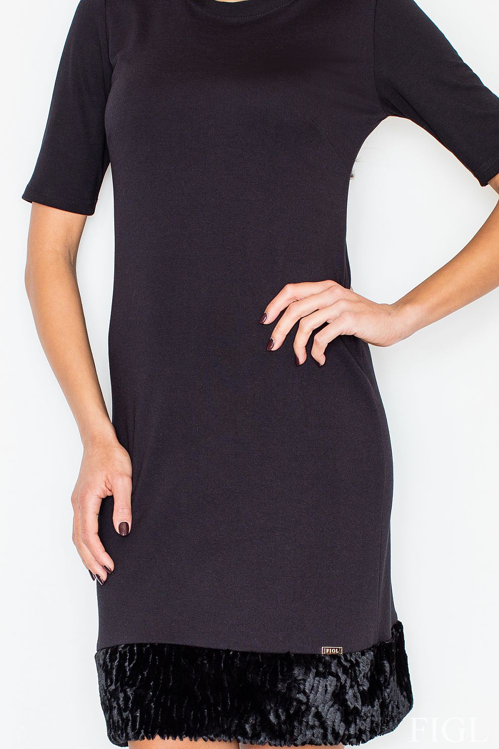  Sukienka M429 Black - Figl 