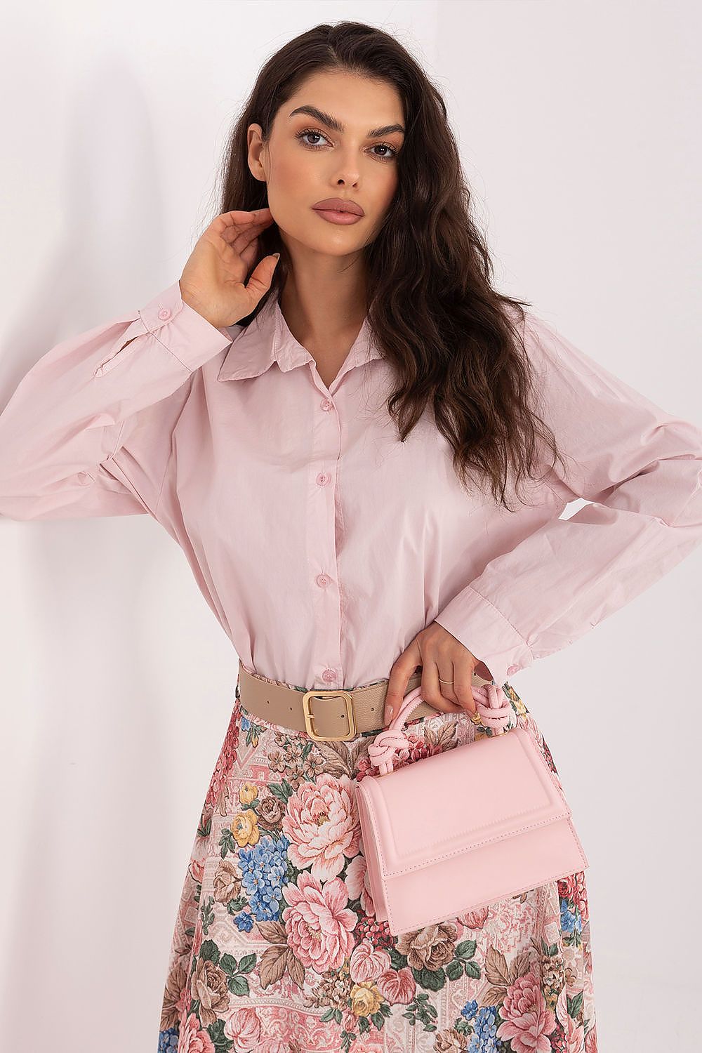   Koszula Damska Model IT-KS-97597.29 Light Pink - Factory Price 