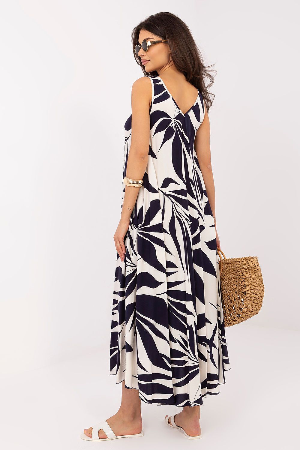  Sukienka Model IR-SK-LD2569-3.14 Navy - Italy Moda 