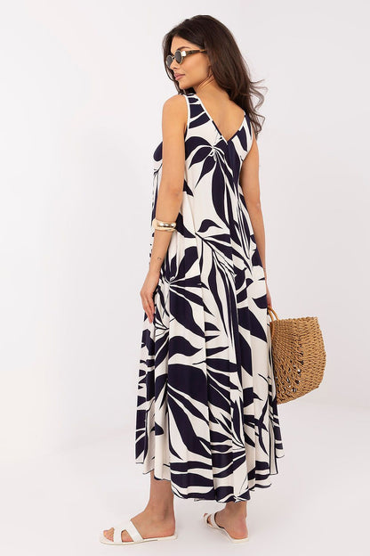  Sukienka Model IR-SK-LD2569-3.14 Navy - Italy Moda 