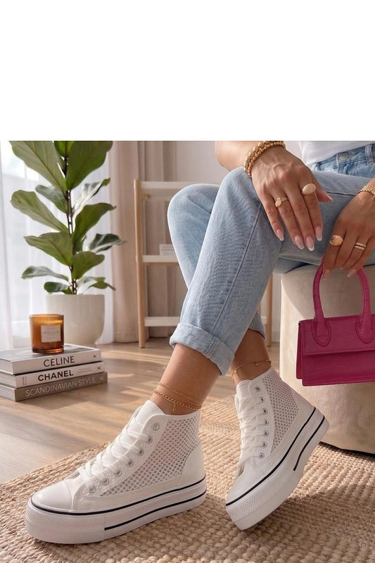   Trampki Model Piper LSK-7 White - Solea 