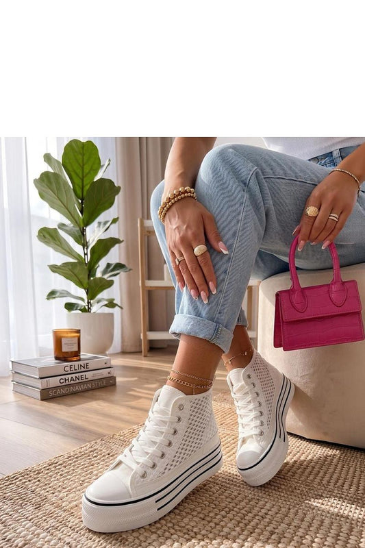   Trampki Model Piper LSK-7 White - Solea 