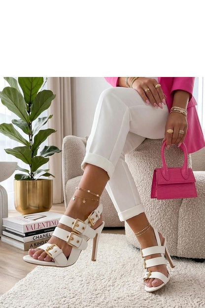  Sandały Model Rosamund E0508 White - Solea 