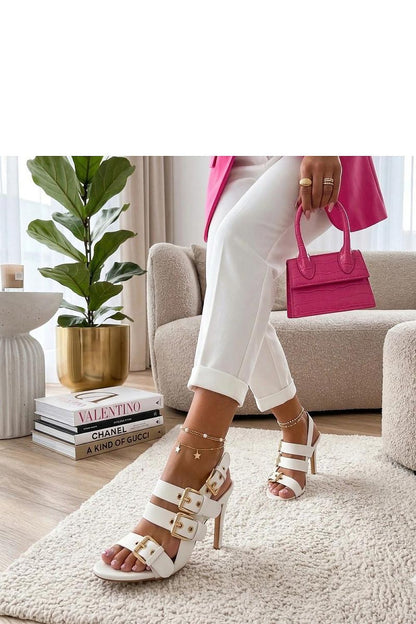  Sandały Model Rosamund E0508 White - Solea 