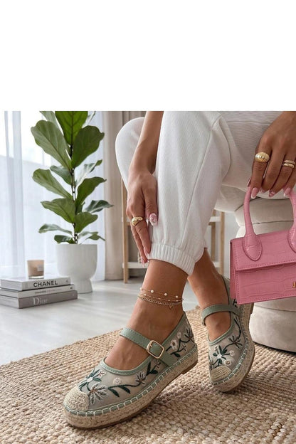   Espadryle Model Lucille J2933 Green - Solea 
