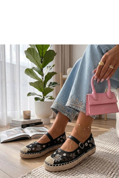   Espadryle Model Lucille J2933 Black - Solea 