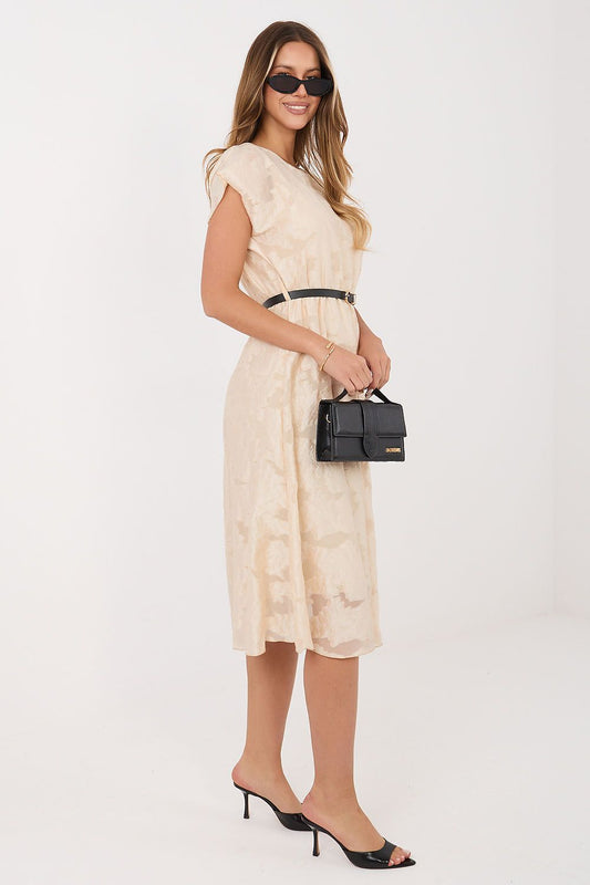   Sukienka Model IT-SK-16060.91 Beige - Rue Paris 