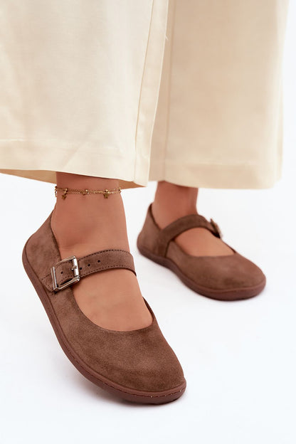  Baleriny Model Zazoo 316/626 Brown - Step in style 