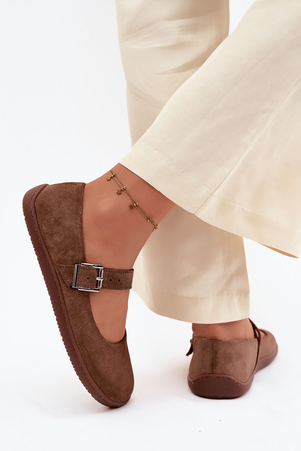   Baleriny Model Zazoo 316/626 Brown - Step in style 