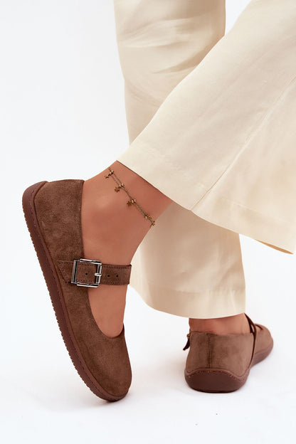   Baleriny Model Zazoo 316/626 Brown - Step in style 
