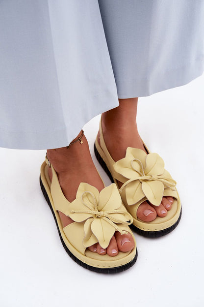  Sandały Model Vinceza 66917 Yellow - Step in style 
