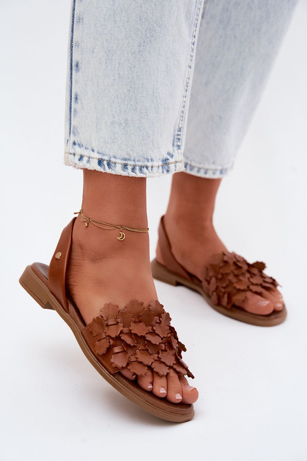  Sandały Model Zazoo 40468 Brown - Step in style 