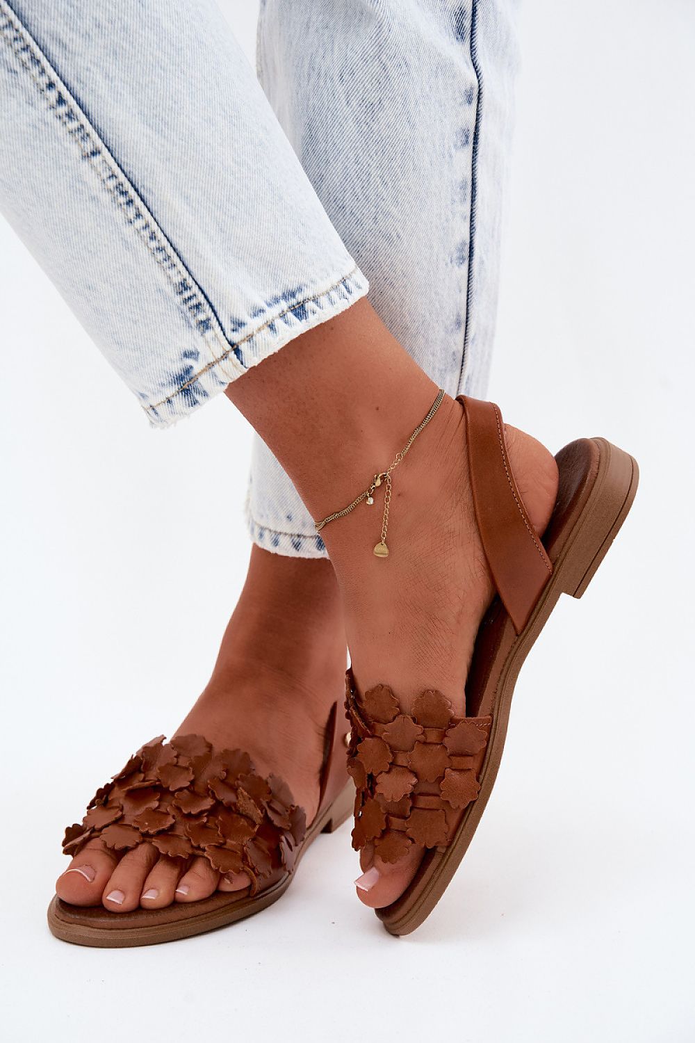  Sandały Model Zazoo 40468 Brown - Step in style 