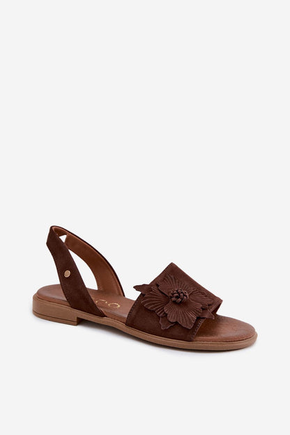  Sandały Model Zazoo 407471 Czekolada - Step in style 