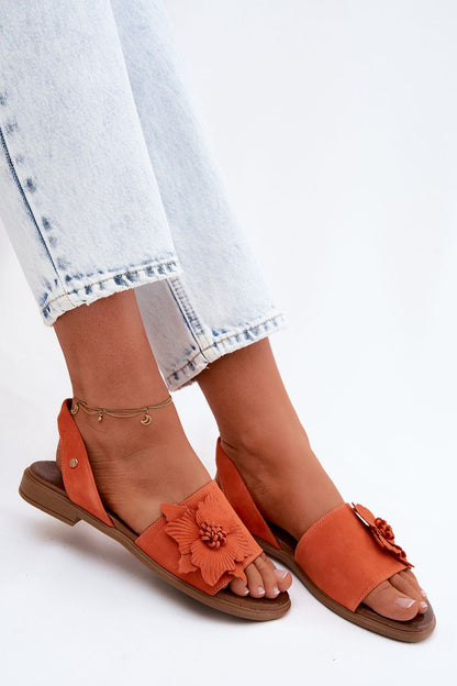  Sandały Model Zazoo 407471 Orange - Step in style 