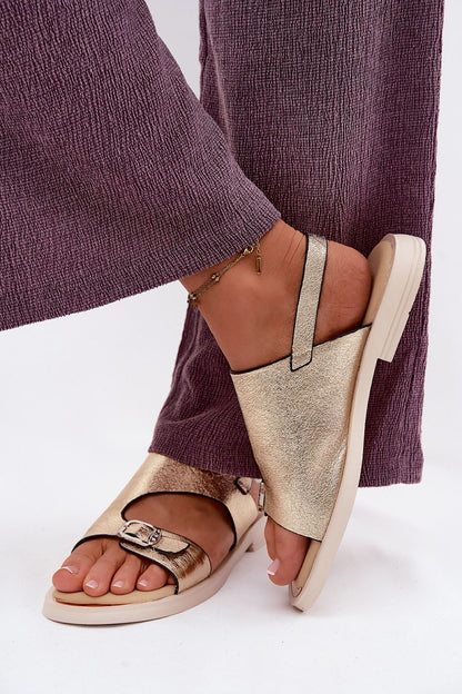  Sandały Model Vinceza 86434 Gold - Step in style 