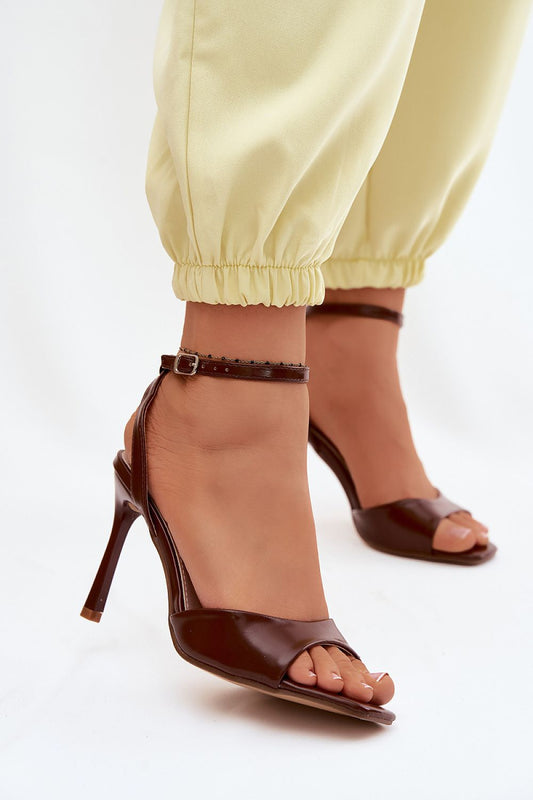  Sandały Model Olissey H8-1110H Brown - Step in style 