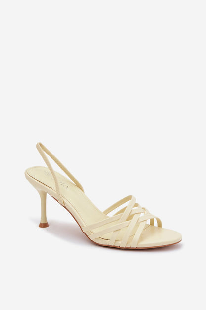  Sandały Model Velivelle H8-1198H Yellow - Step in style 