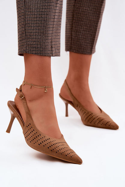  Sandały Model Torielle 1516 Light Brown - Step in style 