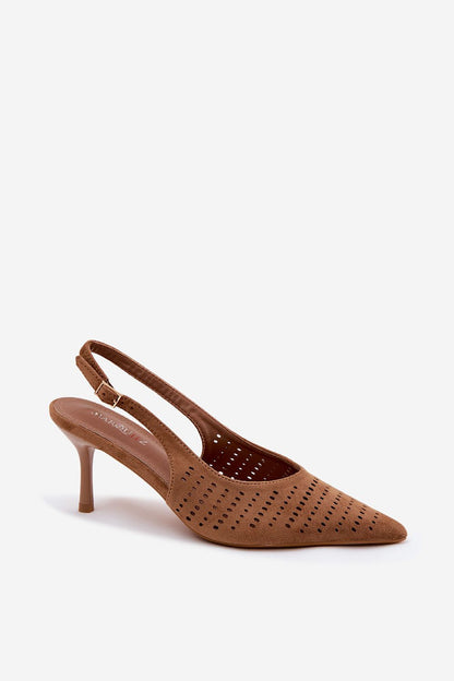  Sandały Model Torielle 1516 Light Brown - Step in style 