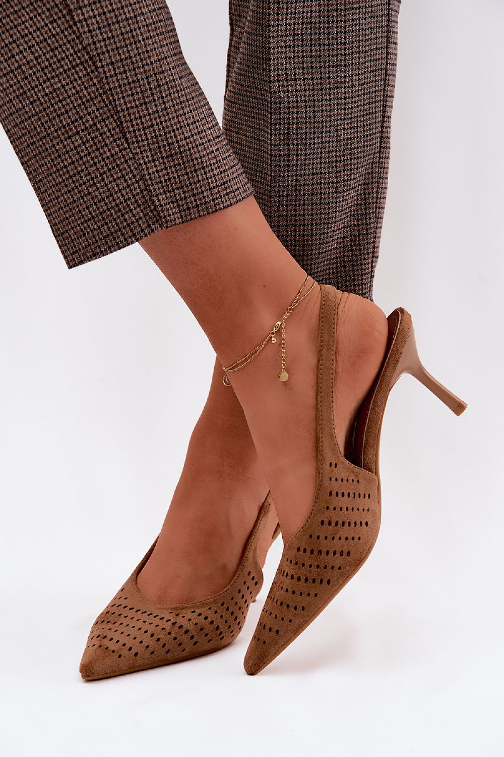  Sandały Model Torielle 1516 Light Brown - Step in style 