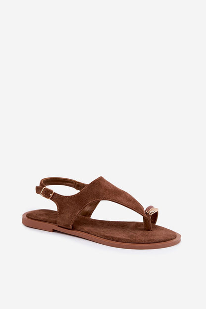  Sandały Model Jelviane 9827 Brown - Step in style 