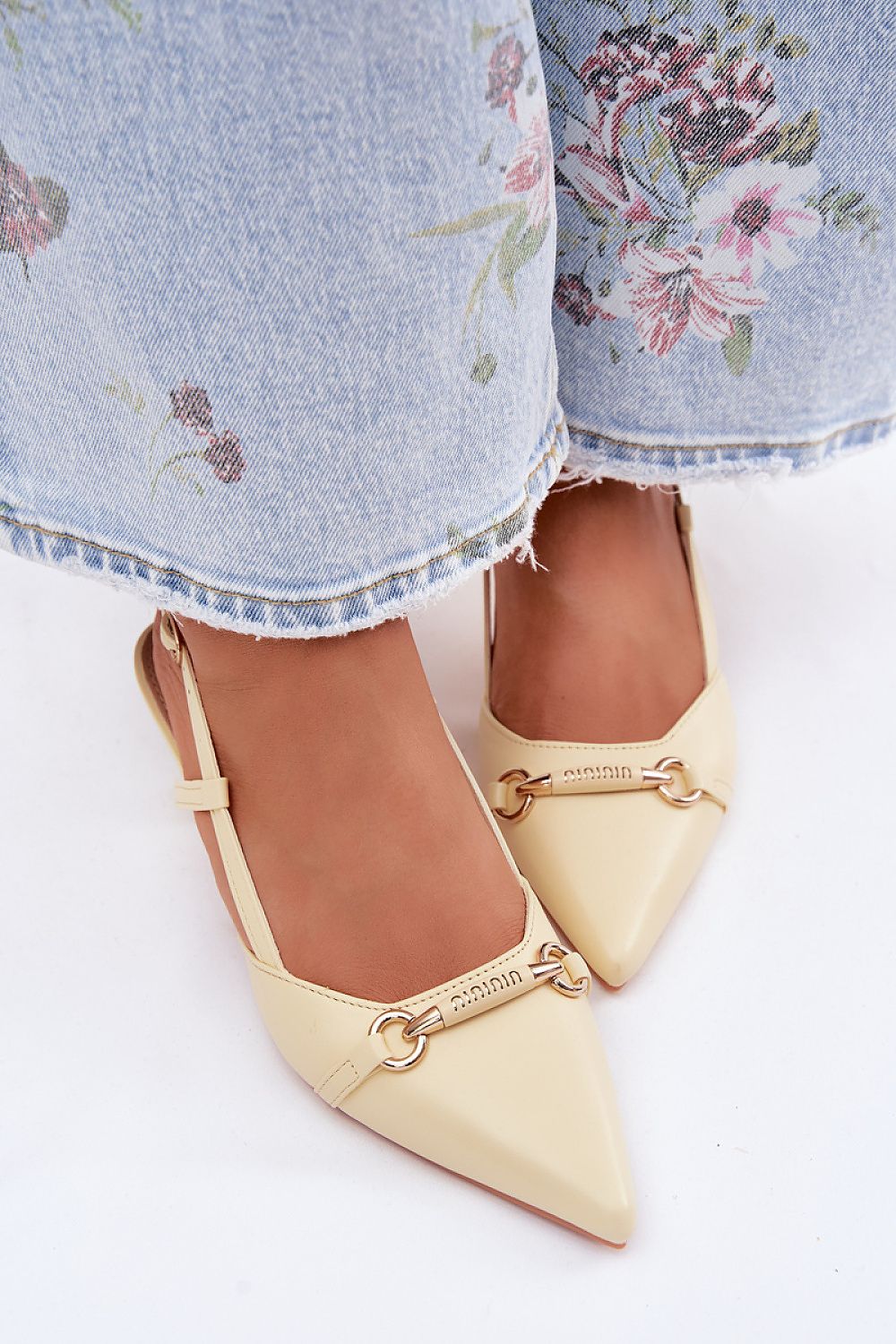  Sandały Model Felessa H8-520A Yellow - Step in style 